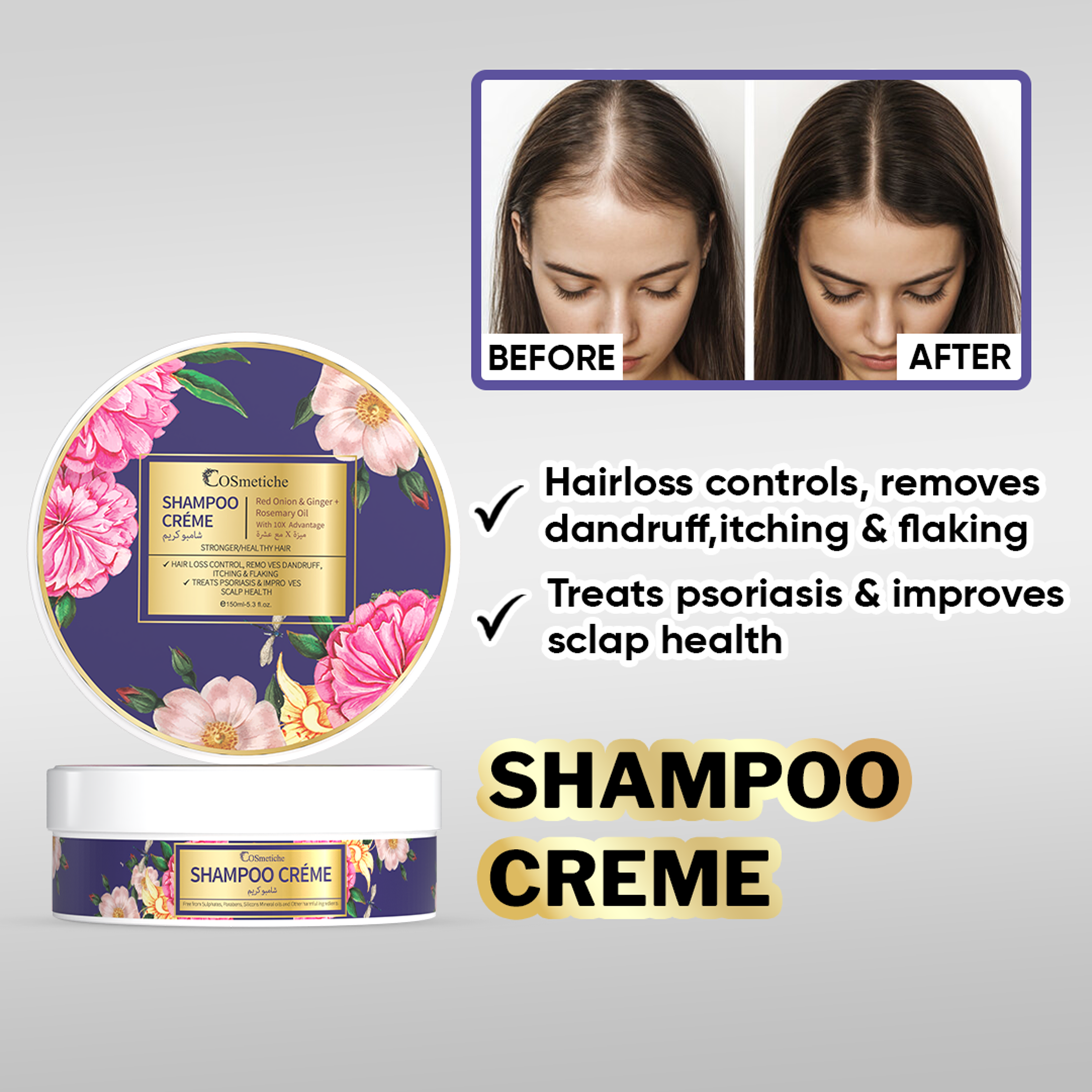 Cosmetiche Shampoo Cream