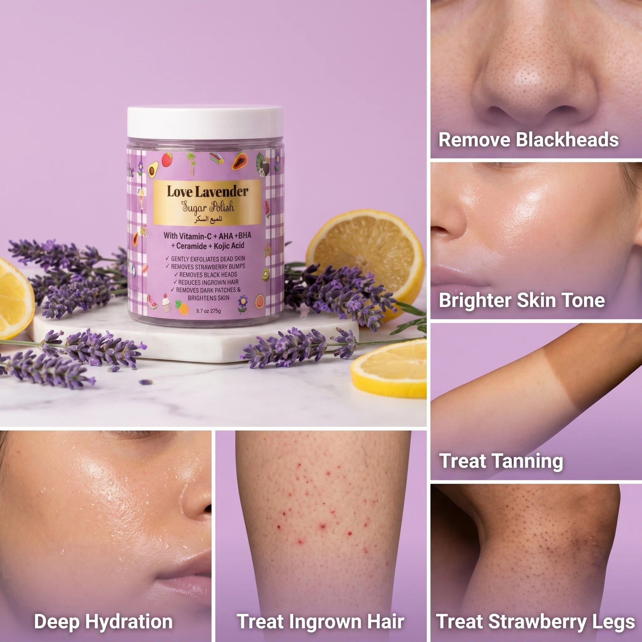 Love Lavender Sugar Scrub