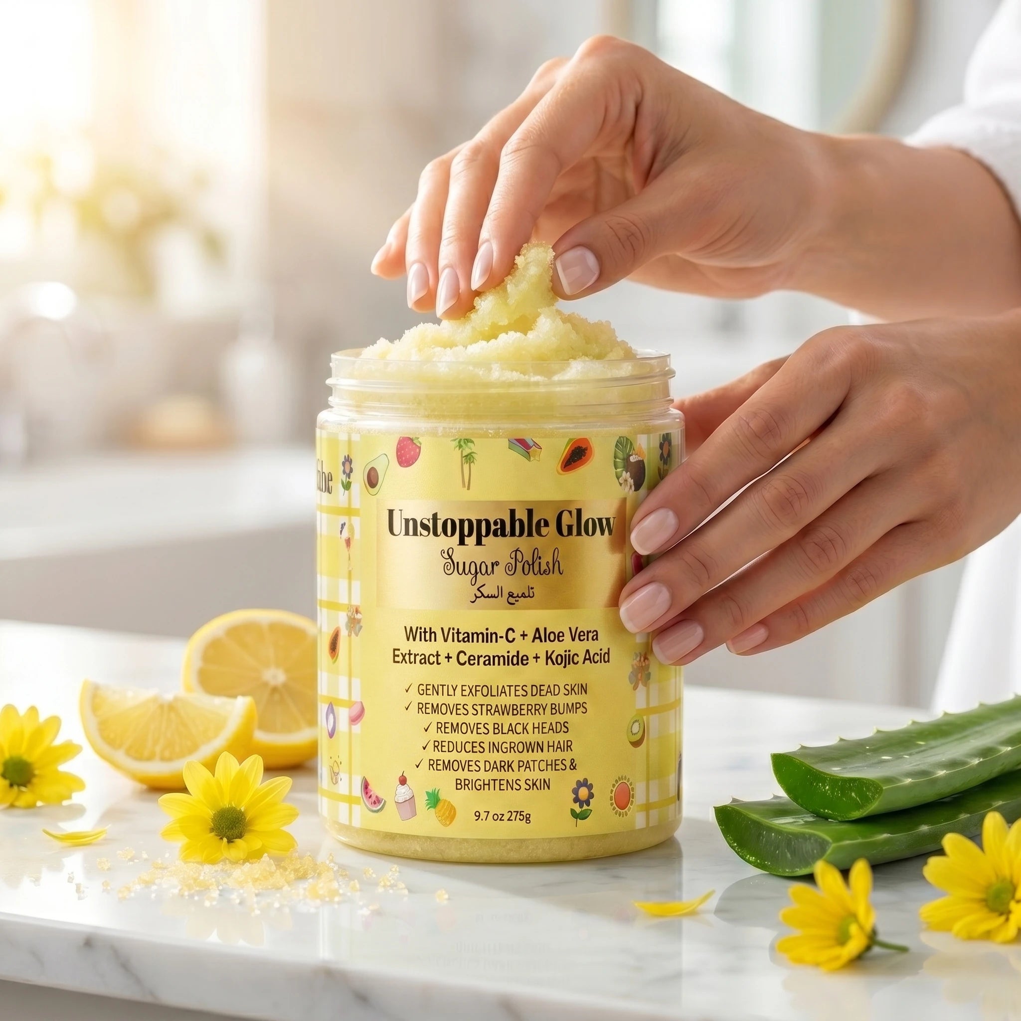 Unstoppable Glow Sugar Scrub