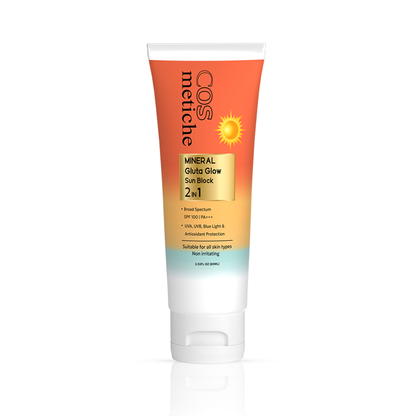 Mineral Gluta Glow Sunblock Cream