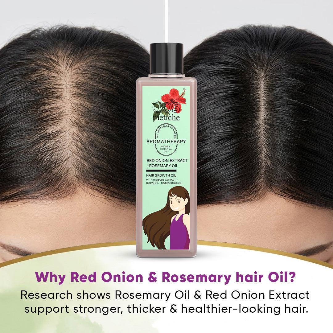 Red Onion &amp; Rosemary hair Oil