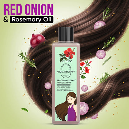 Red Onion &amp; Rosemary hair Oil