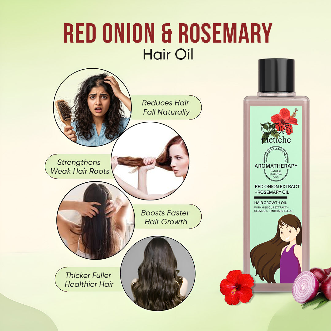 Red Onion &amp; Rosemary hair Oil