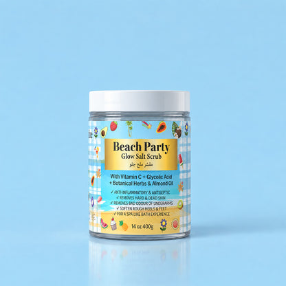 Beach Party Glow Salt Scrub