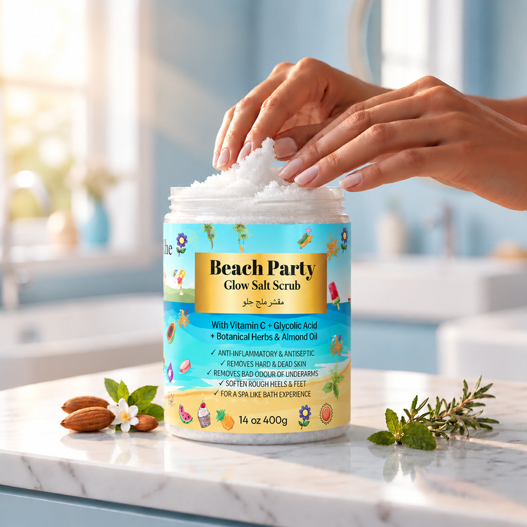 Beach Party Glow Salt Scrub