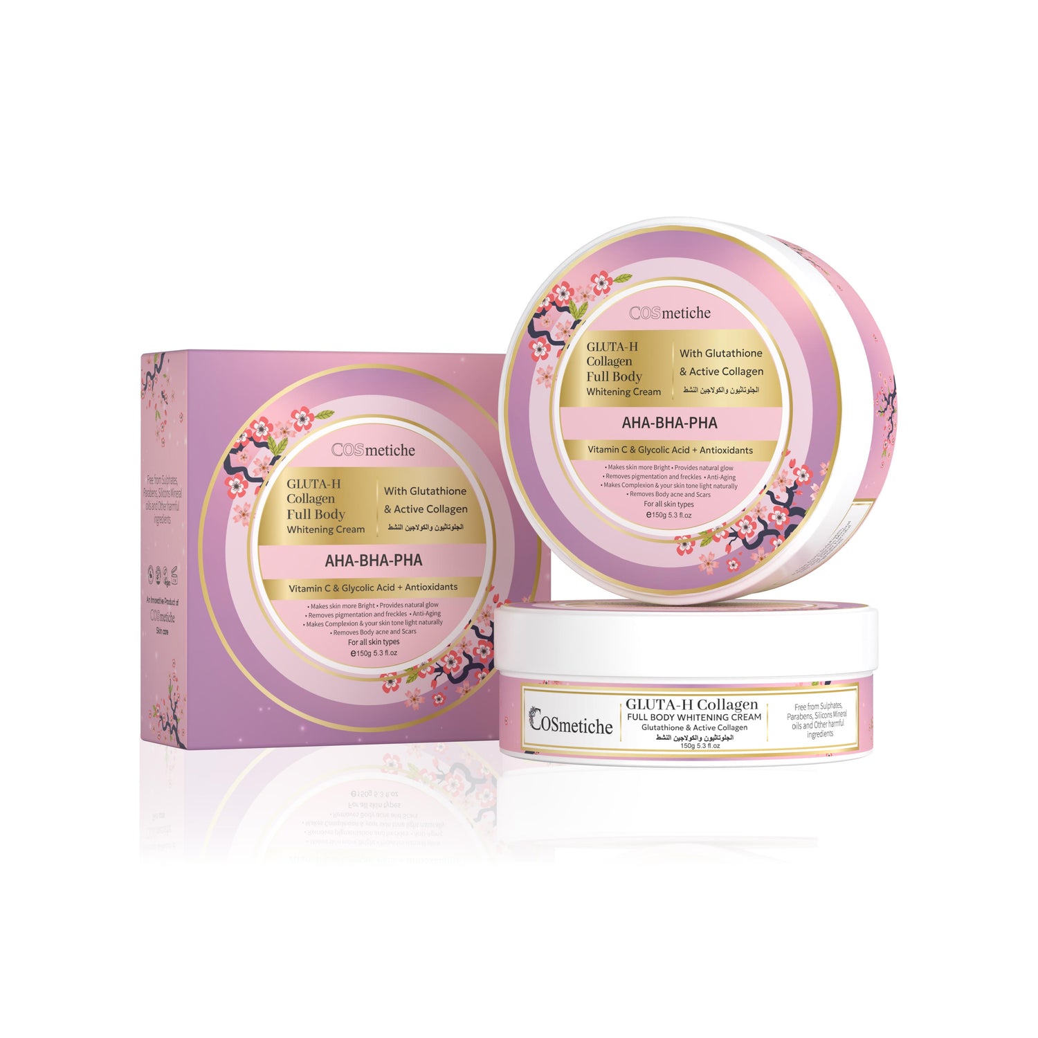 Gluta-H Full Body Whitening Cream – Big Size Jar