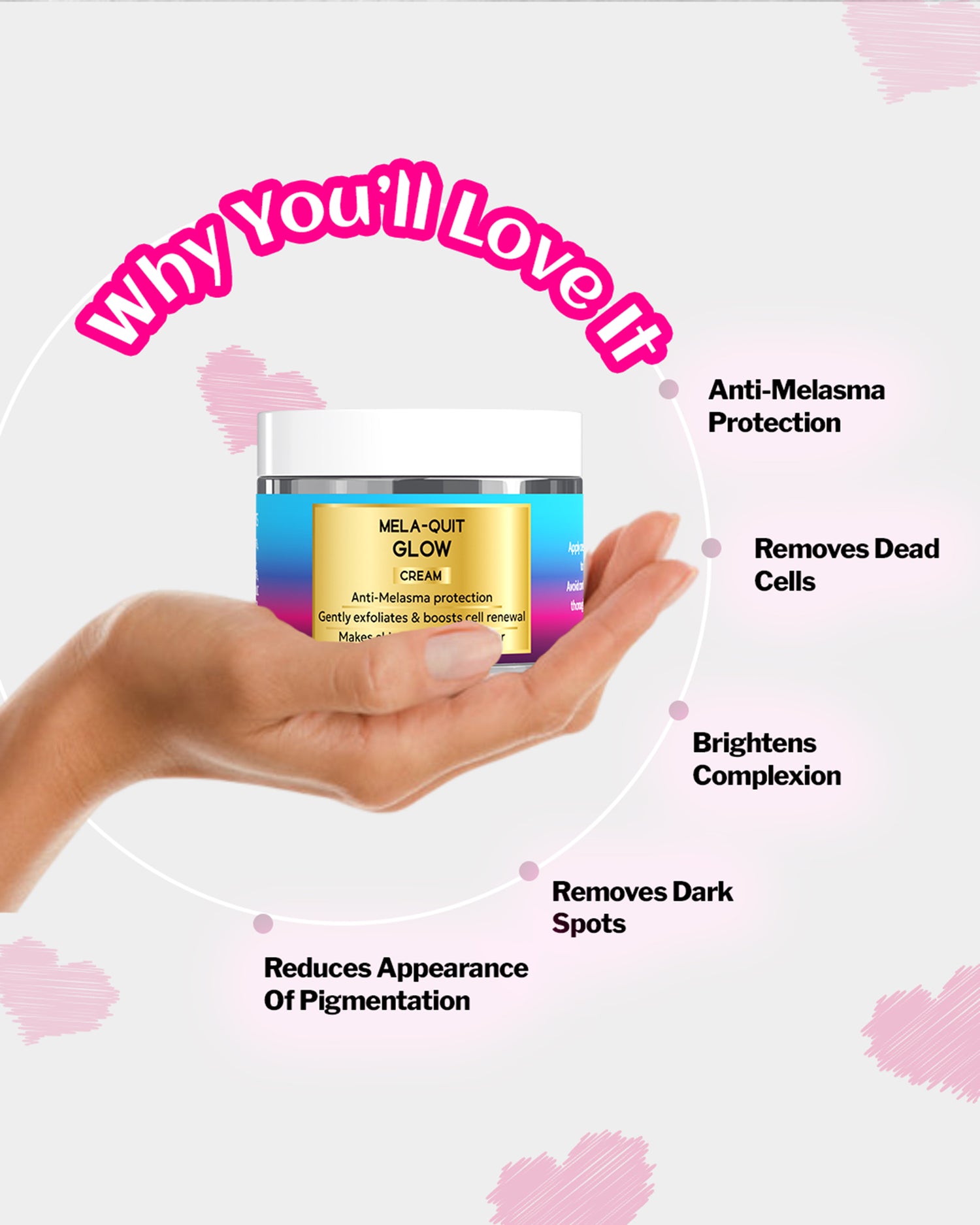 Mela-Quit Glow Cream