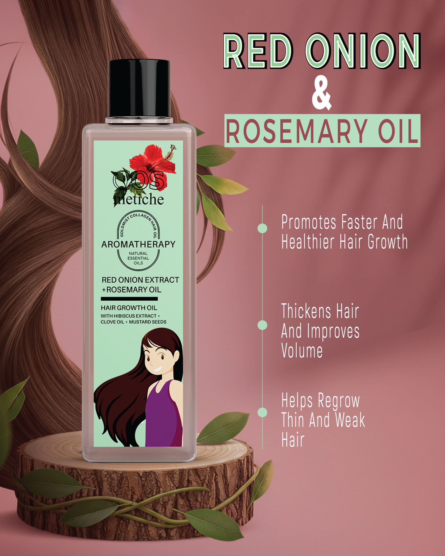 GOLDMIST Collagen Hair RE-Growth Oil