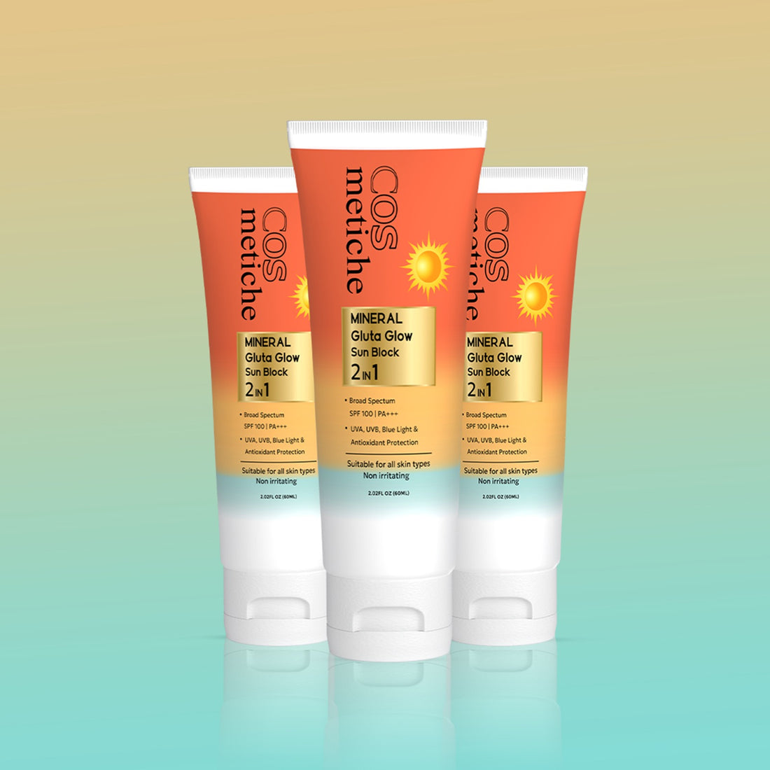 Mineral Gluta Glow Sunblock Cream