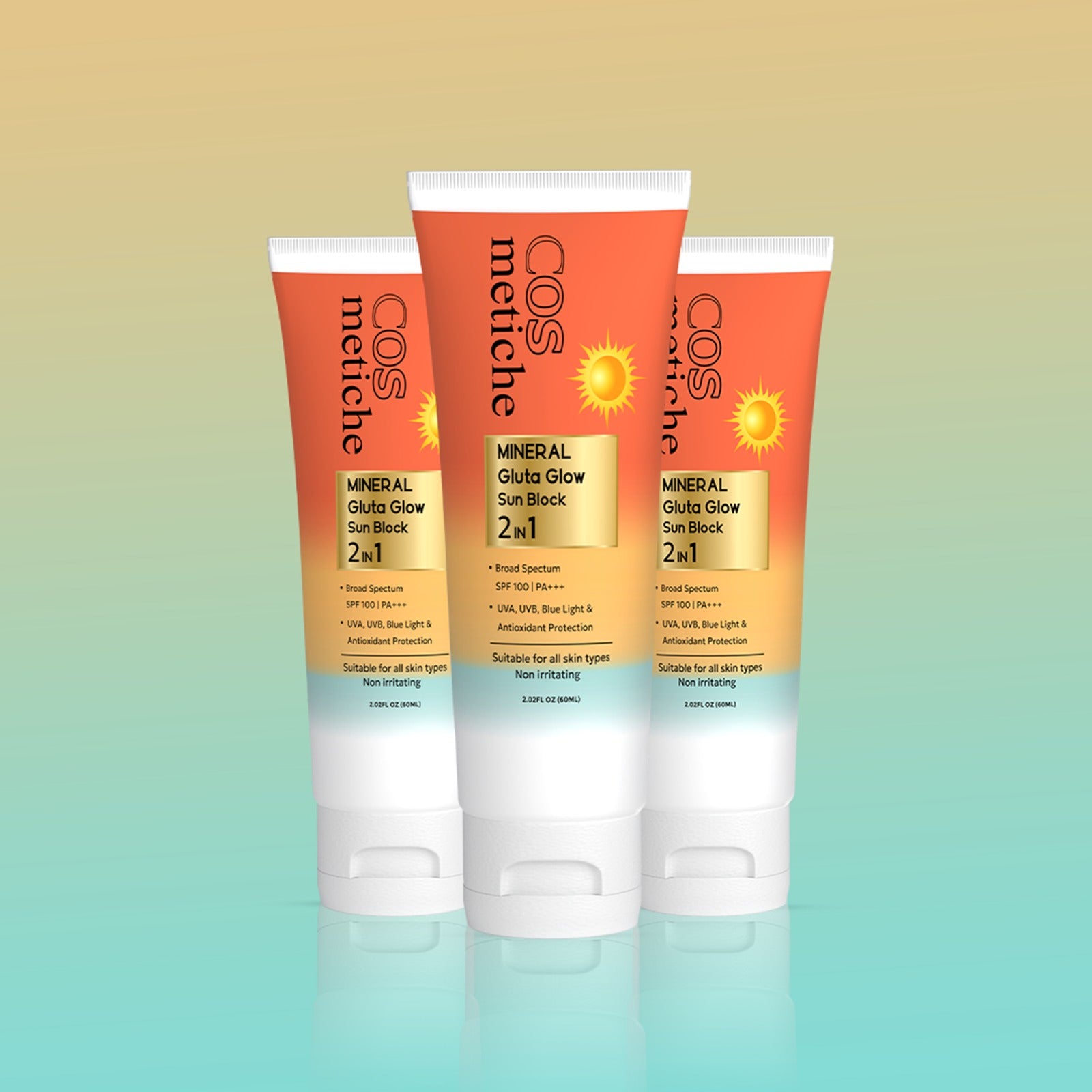 Mineral Gluta Glow Sunblock Cream
