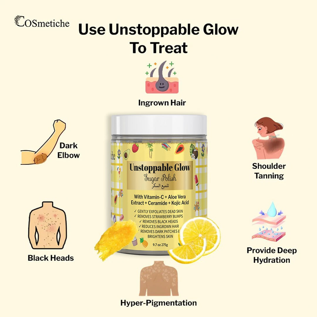Unstoppable Glow Sugar Scrub