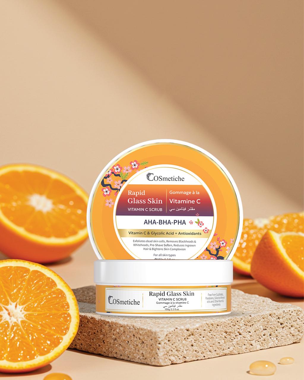 Rapid Glass Skin Vitamin C Scrub