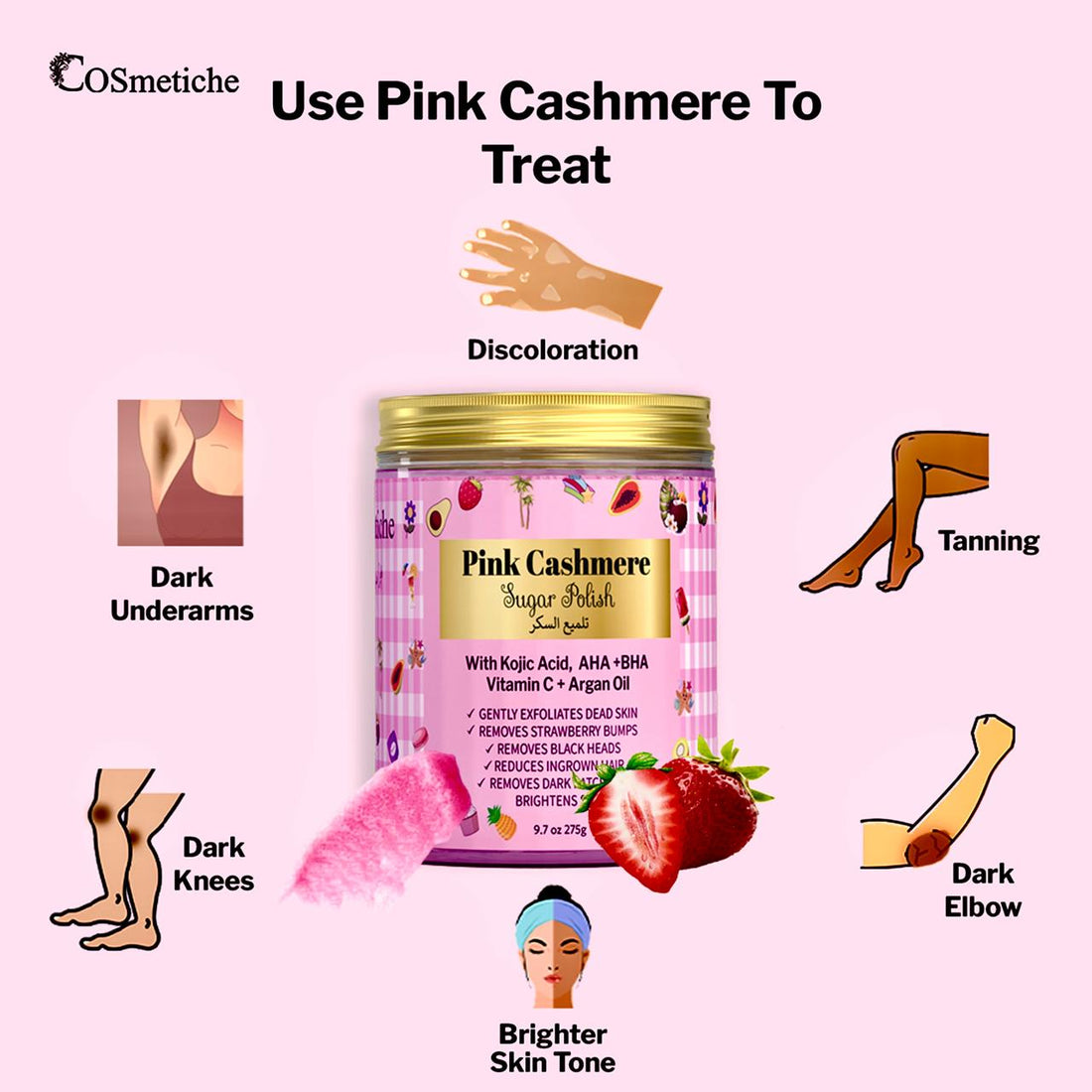 Pink Cashmere Sugar Scrub