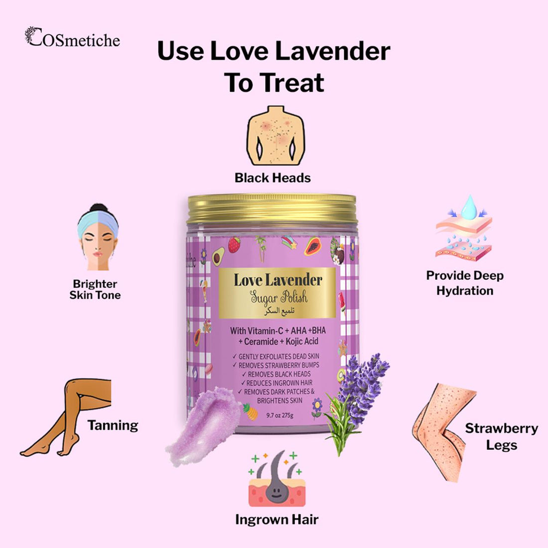 Love Lavender Sugar Scrub