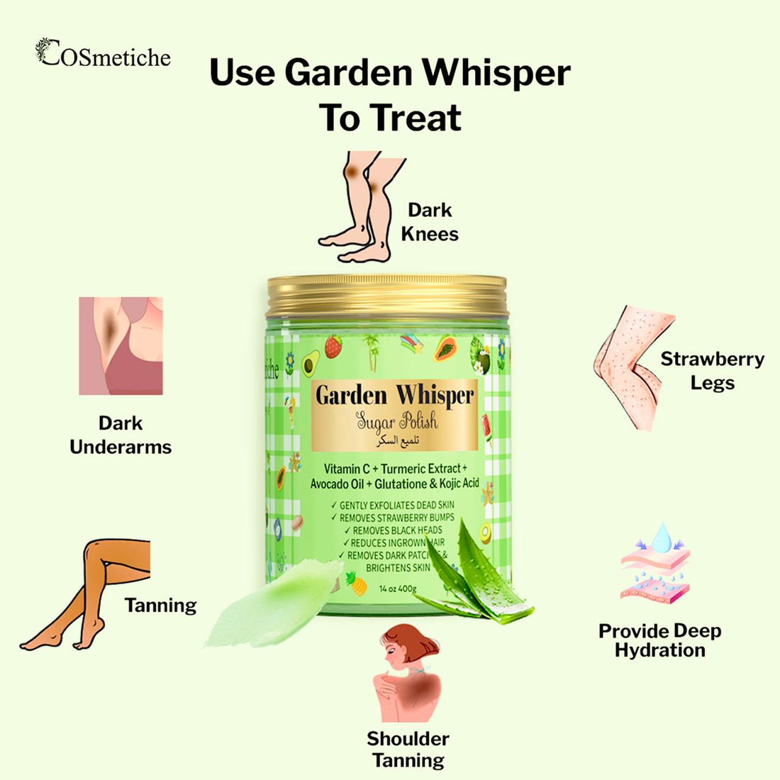 Garden Whisper Sugar Scrub