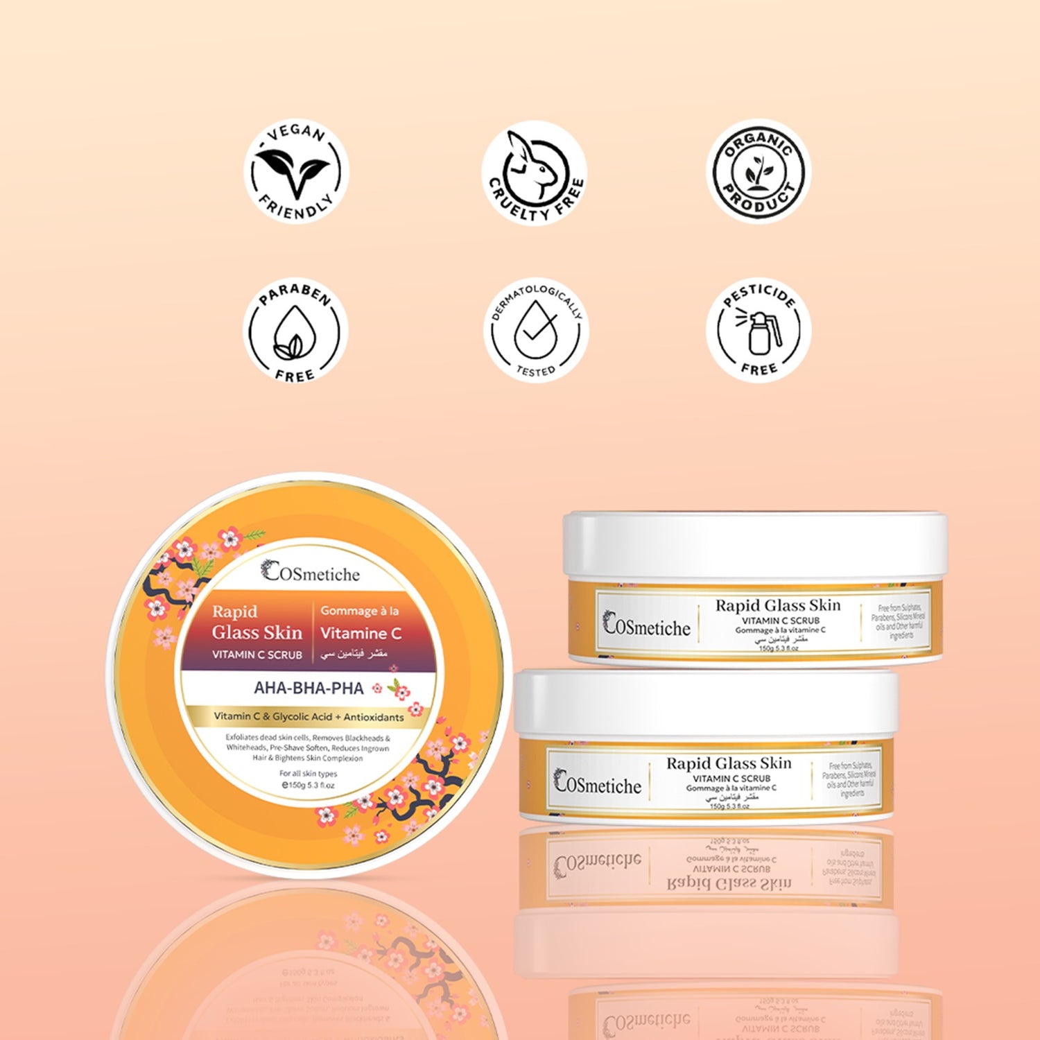 Rapid Glass Skin Vitamin C Scrub