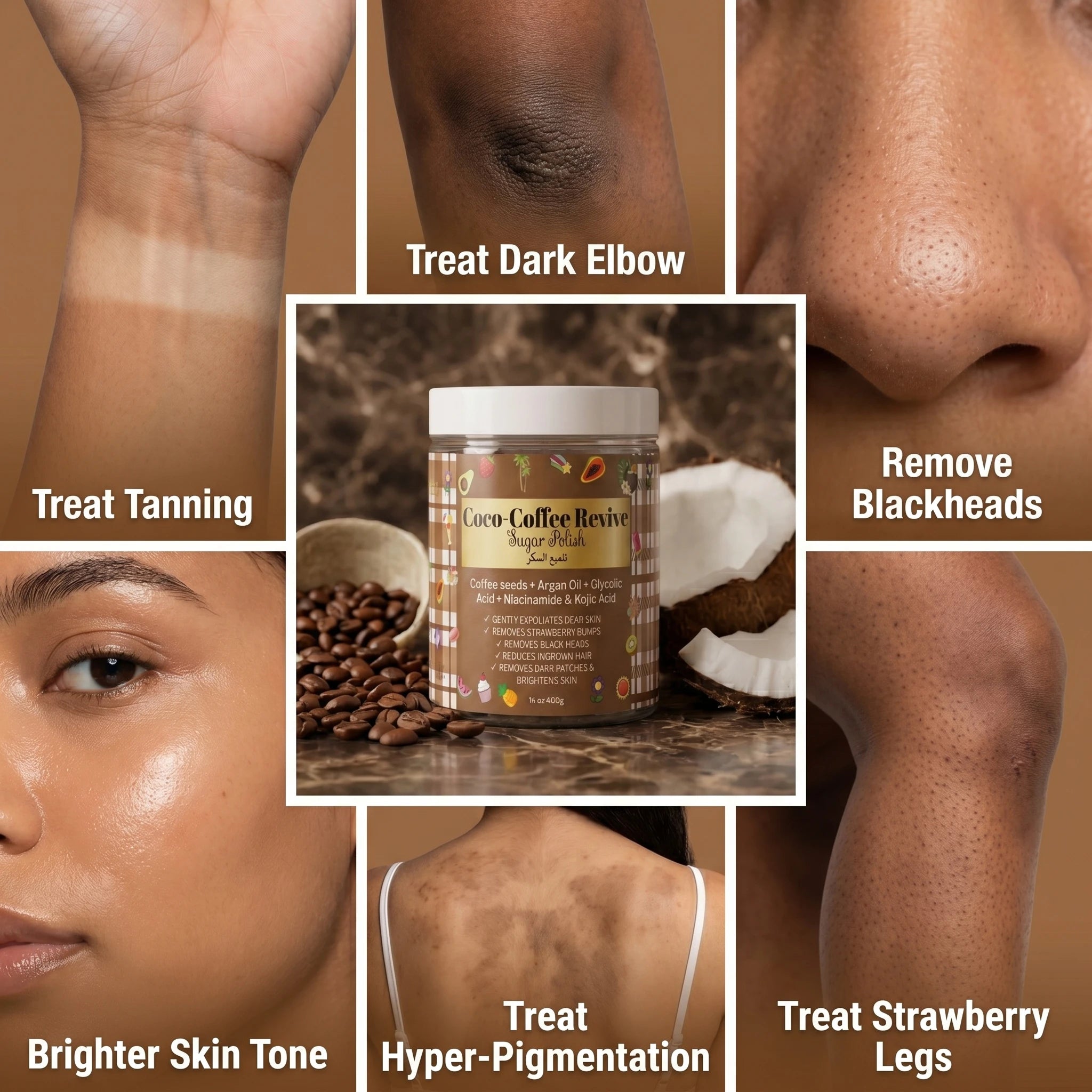 Coco-Coffee Revive Sugar Scrub