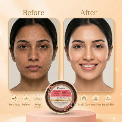 Diamond Contour Face Scrub