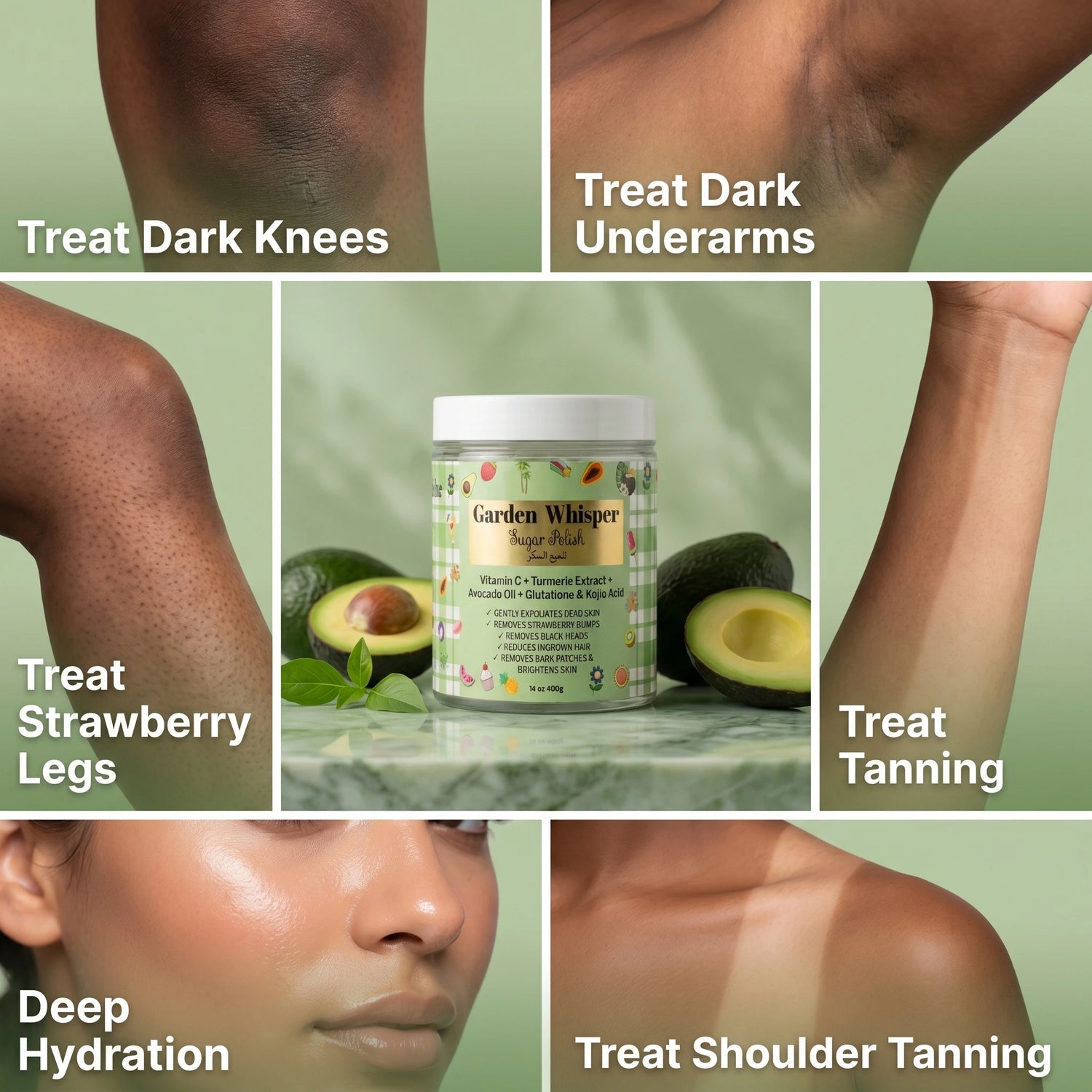 Garden Whisper Sugar Scrub