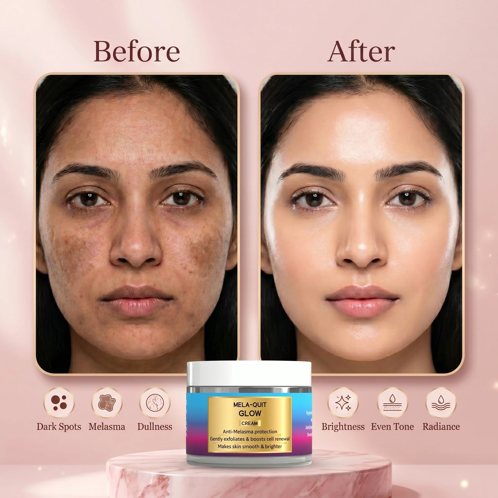 Mela-Quit Glow Cream