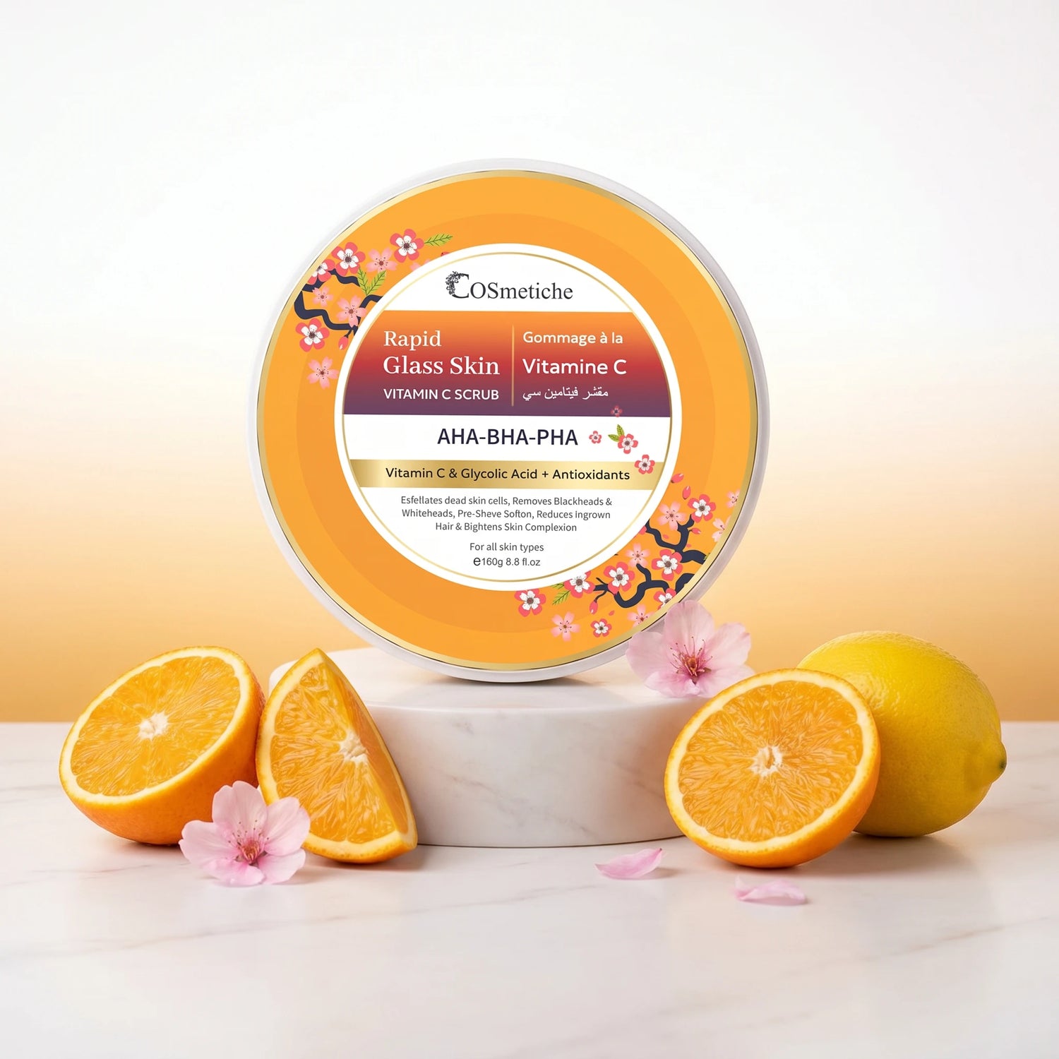 Rapid Glass Skin Vitamin C Scrub
