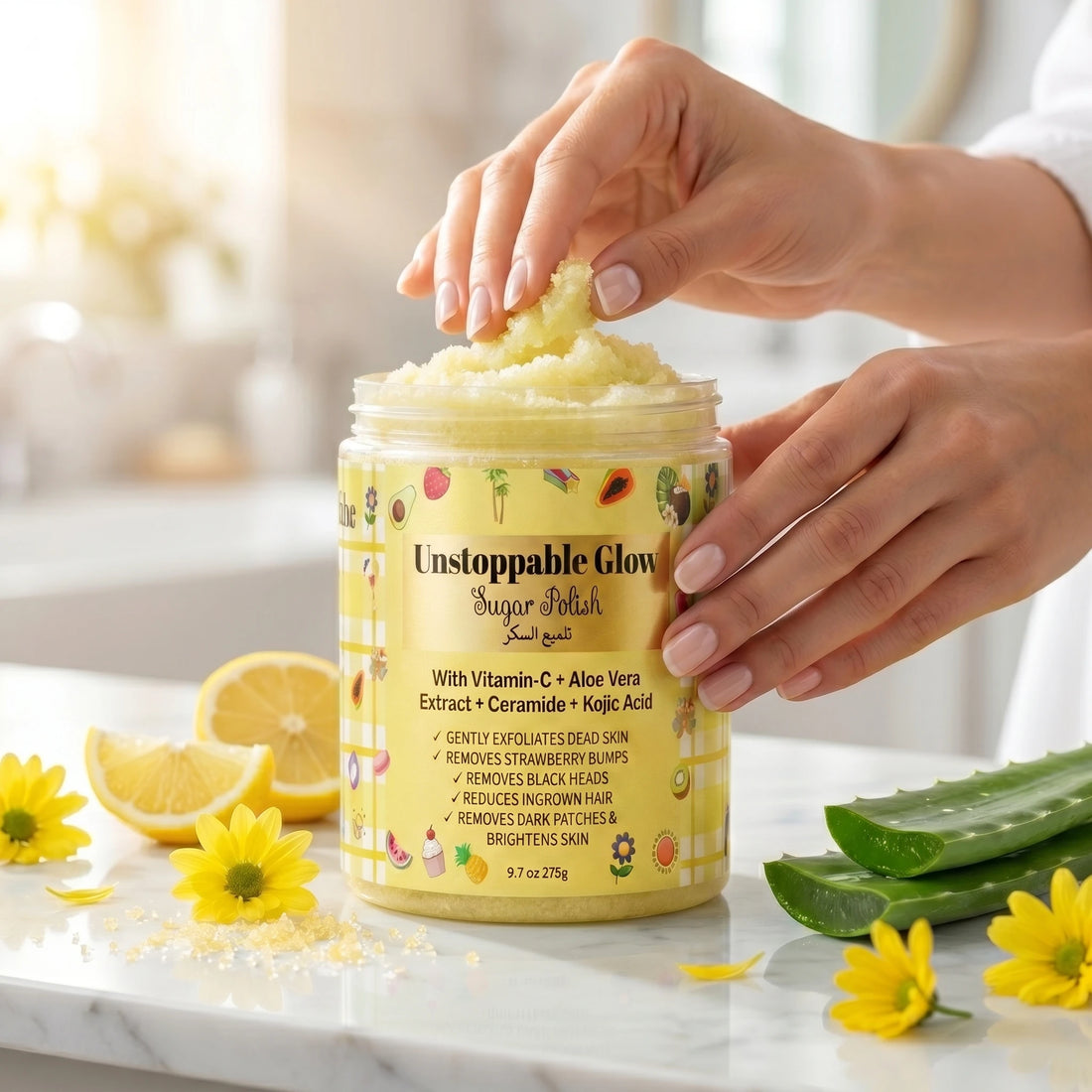 Unstoppable Glow Sugar Scrub