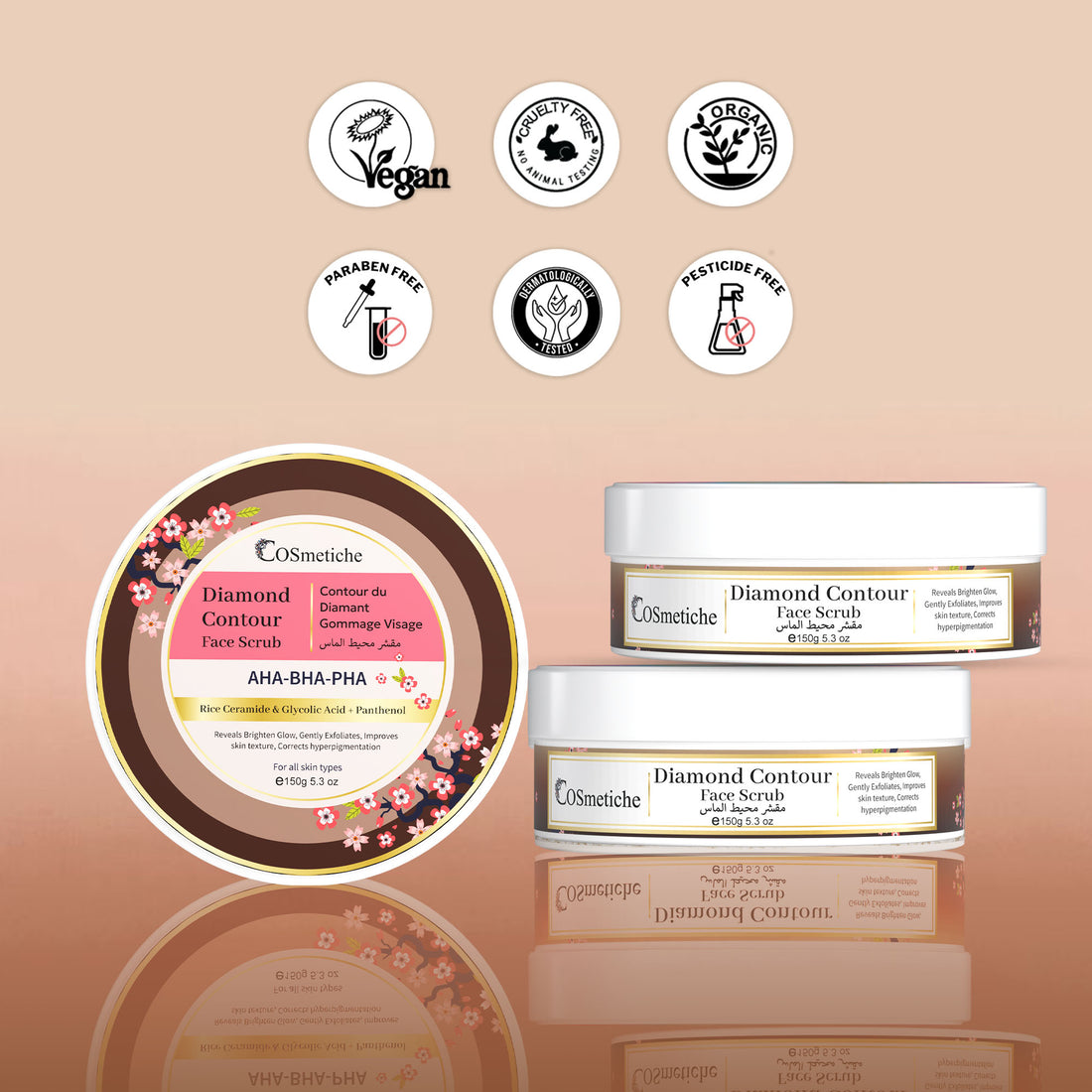 Diamond Contour Face Scrub
