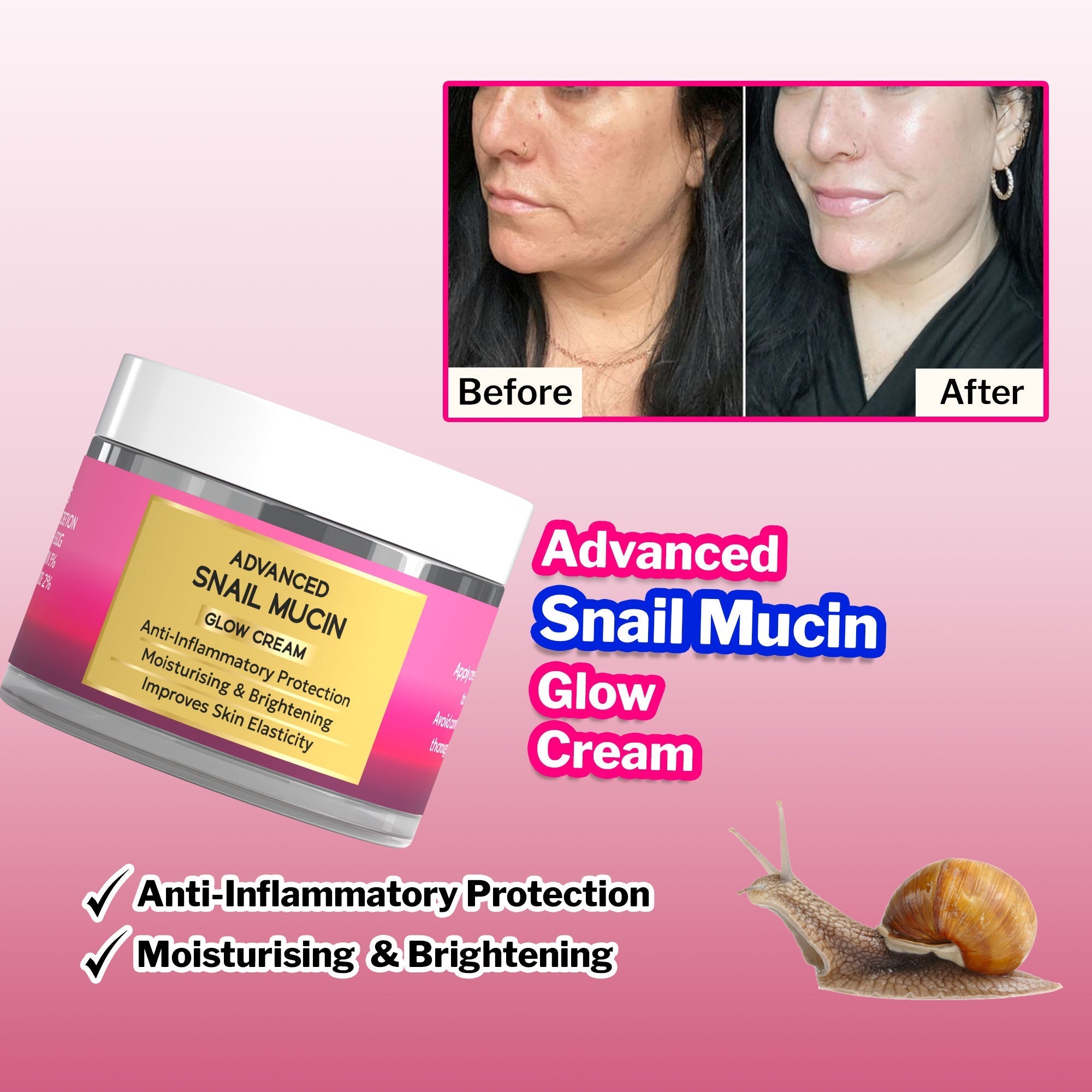 Snail Mucin Glow Cream