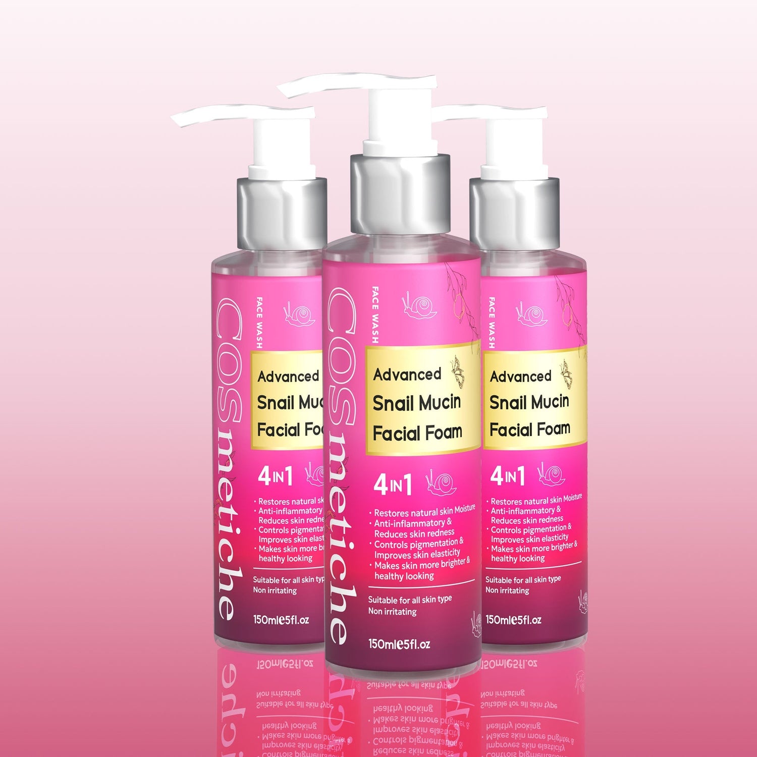 Snail Mucin Hydrating Facial Foam