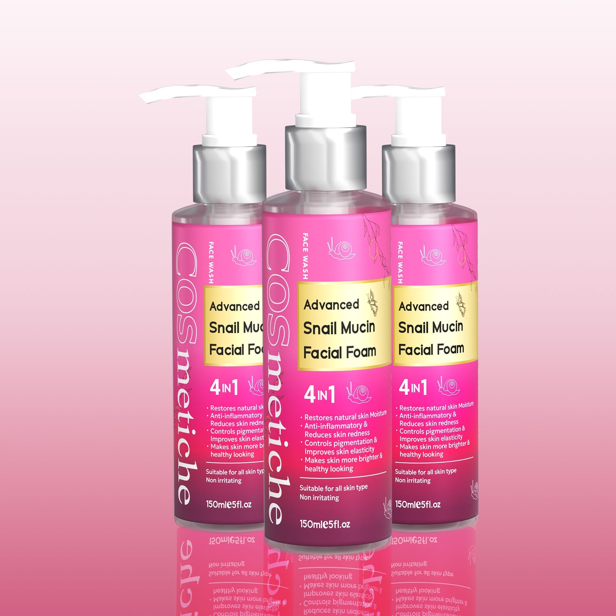 Snail Mucin Hydrating Facial Foam